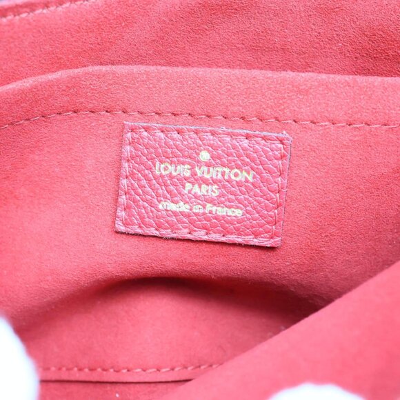 Louis Vuitton Vavin BB Monogram Empreinte Leather Shoulder Bag Red - Picture 13 of 14